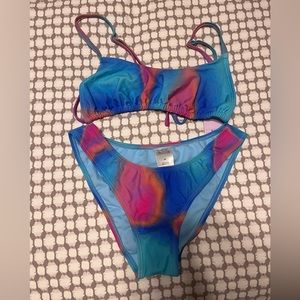 colorful bikini set